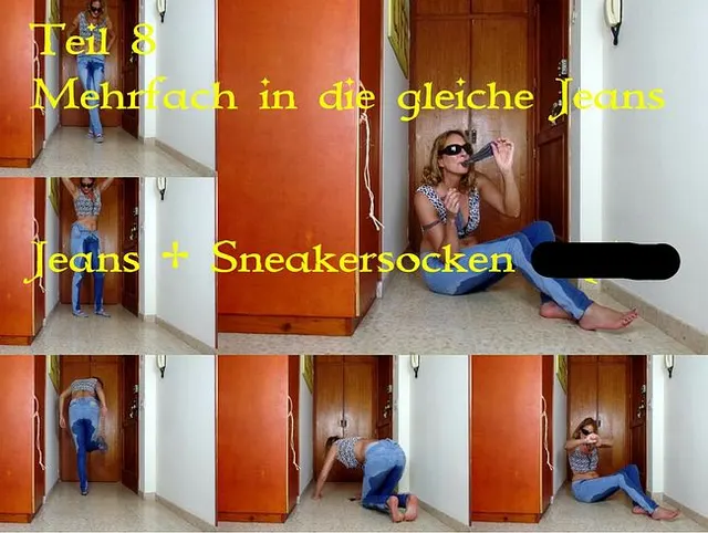 Teil 8. Jeans & Sneakersocken bepisst