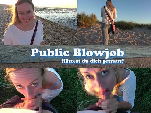 Public Blowjob - Hättest du dich getraut?