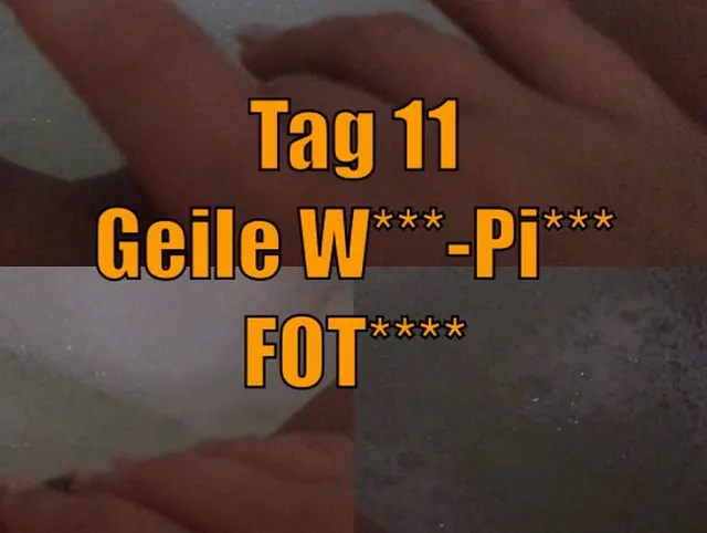 Geile Wichs-Piss-FOTZE