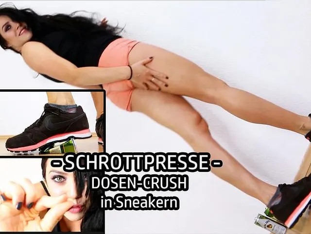 SCHROTTPRESSE - DOSEN-CRUSH in Sneakers (CustomClip)