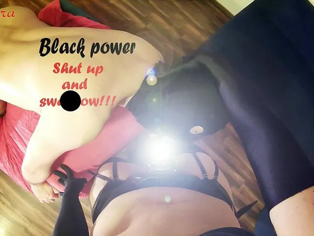 Black power - Shut up and swallow (POV)