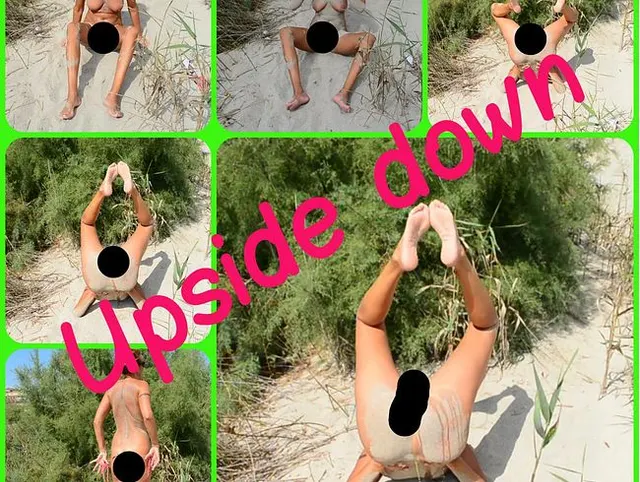 Upside down :)