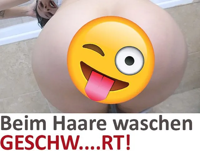 Was war DAS?!? Beim HAARE WASCHEN einfach GESCHWÄNGERT!