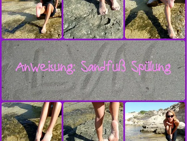 Anweisung: Sandfuß-Spülung