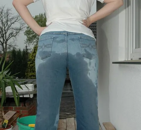 Pullern auf dem Balkon