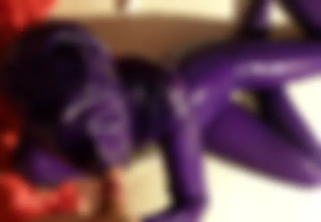 Zentai Latex Blowjob - POV