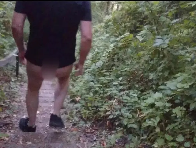 FKK Treppe auf dem Wald Berg ** Outdoor Fun **