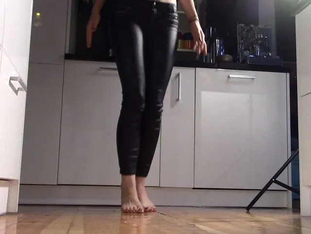 Oh.. mal eine dunkle Hose nass gemacht