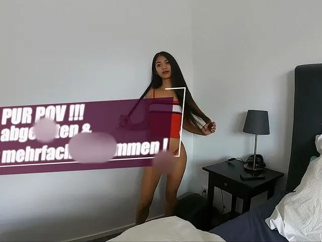 PUR POV!!!  Abgeritten und Mehrfach gekommen