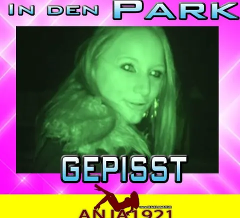 Nachts in den Park GEPISST