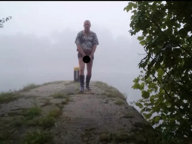 Morgens im Nebel 4 ** Abspritzen **