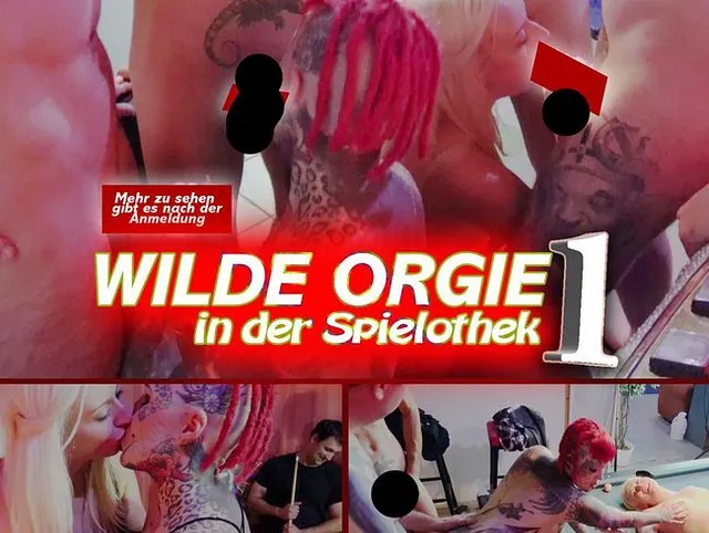 Wilde Orgie in der Spielothek Teil 1