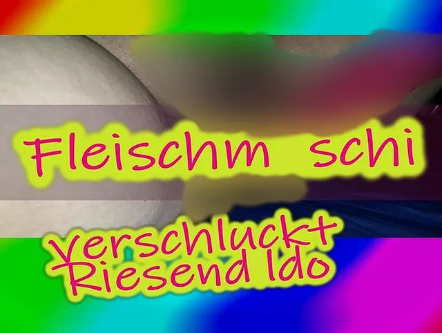 Fleischmuschi verschluckt RiesenDildo JA ich Oute mich ich liebe
