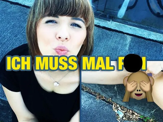 Ich musste mal Pipi ?