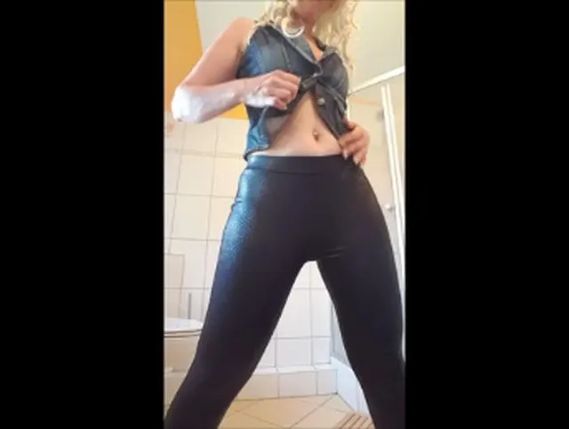 Mit deiner Jeansweste habe ich mich geil gemacht