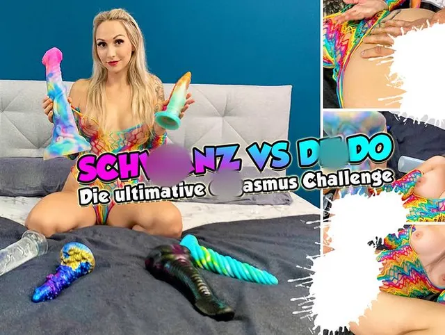 SCHWANZ VS DILDO - die ultimative Orgasmus Challenge *UNCUT*