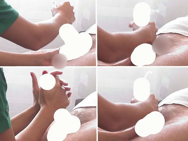 Schneller Handjob und Sperma