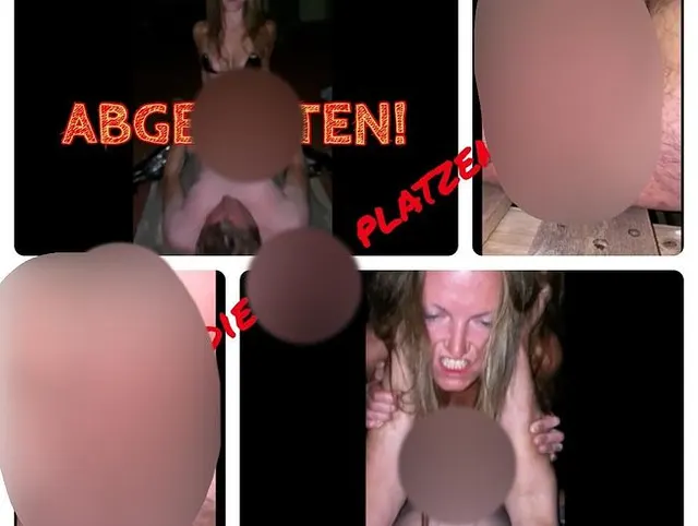 Mit Overknees abgeritten worden. Mir platzen fast die Eier!!