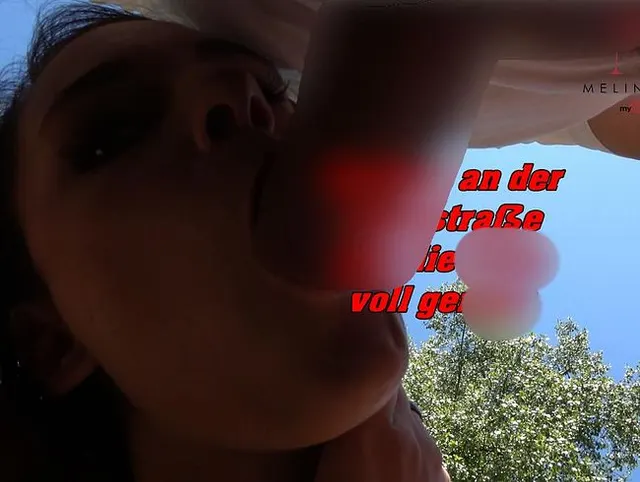 Das war gewagt AO Creampie an der Landstraße