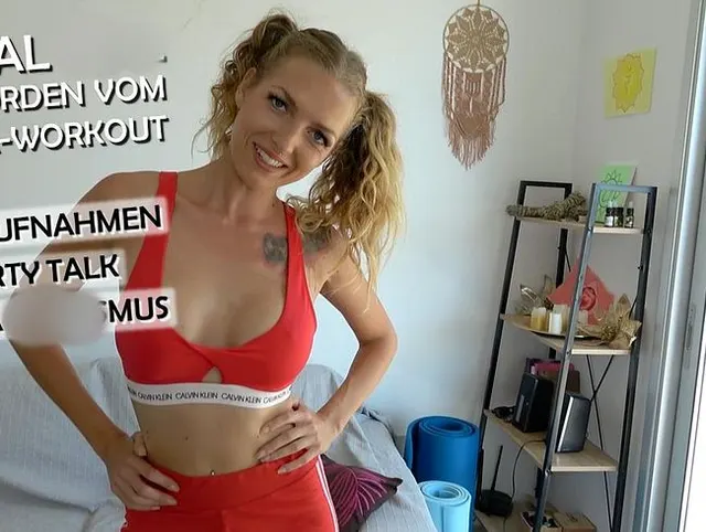 Total geil geworden vom Yoga-Workout! Dirty Talk, Mega Orgasmus, Nahaufnahmen