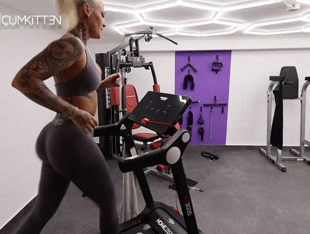 FICK MICH IM GYM | Orgasmus Workout mit deiner BUBBLE BUTT MILF
