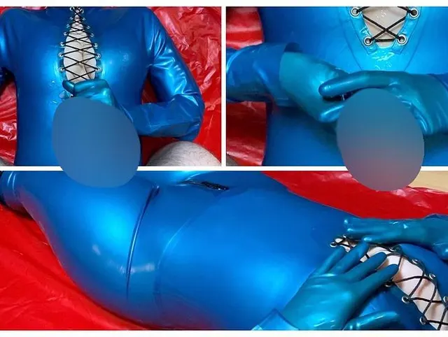 Latex-Wichs-Anzug