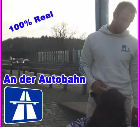 An der Autobahn ABGEFICKT 100% REAL KEIN FAKE