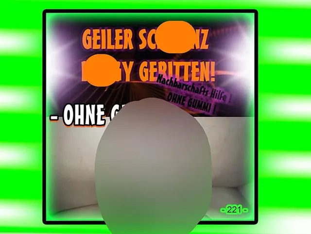 Geiler Schwanz #Doggy geritten - Nachbarschaft Hilfe - Ohne Gummi! -