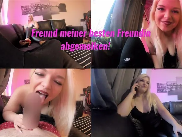 Freund meiner besten Freundin abgemolken!