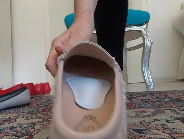 Einlagen Sohlen Fetisch Ballerina Schuhe und Loafers