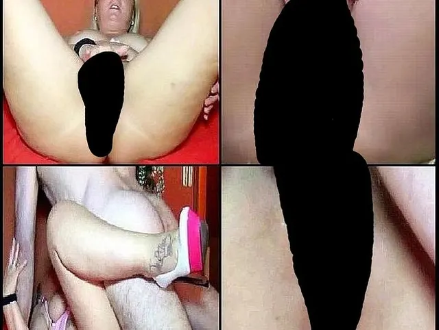 Fotze von 3 Kerlen befüllt worden und das Sperma raus gesquirtet!