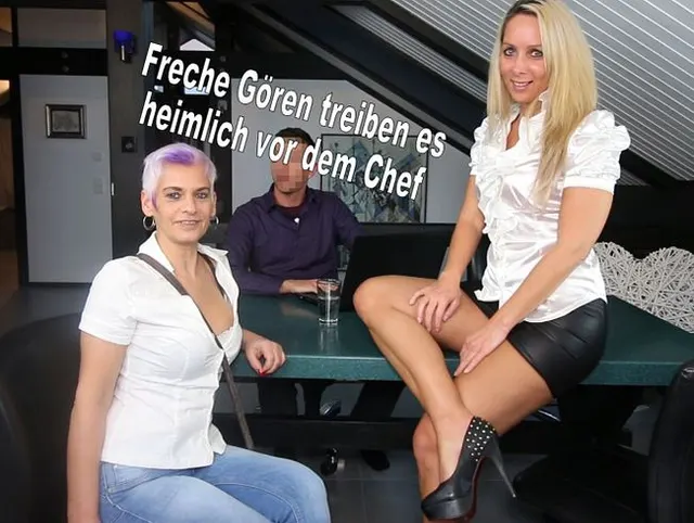 Verfickten Orgasmus während des Meetings bekommen