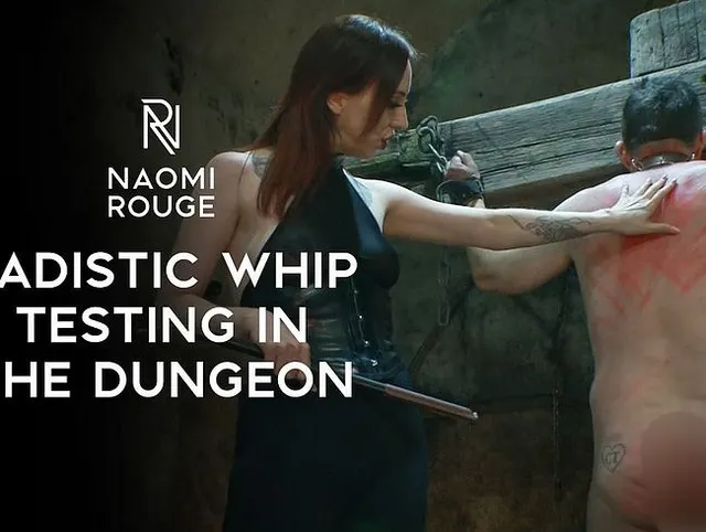 Vorschau aus S&M: Sadistischer Spielzeugtest im Dungeon BDSM Impact Play & Whipping